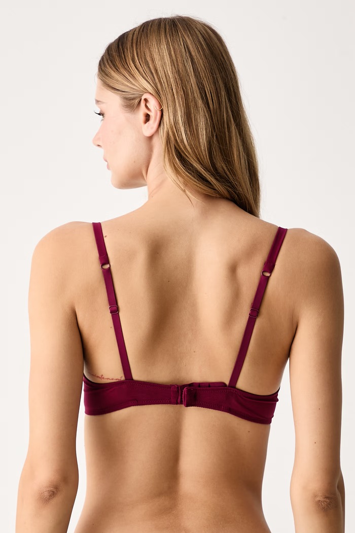 Chantelle Σουτιέν Scarlet C01XNR μπορντό AW26