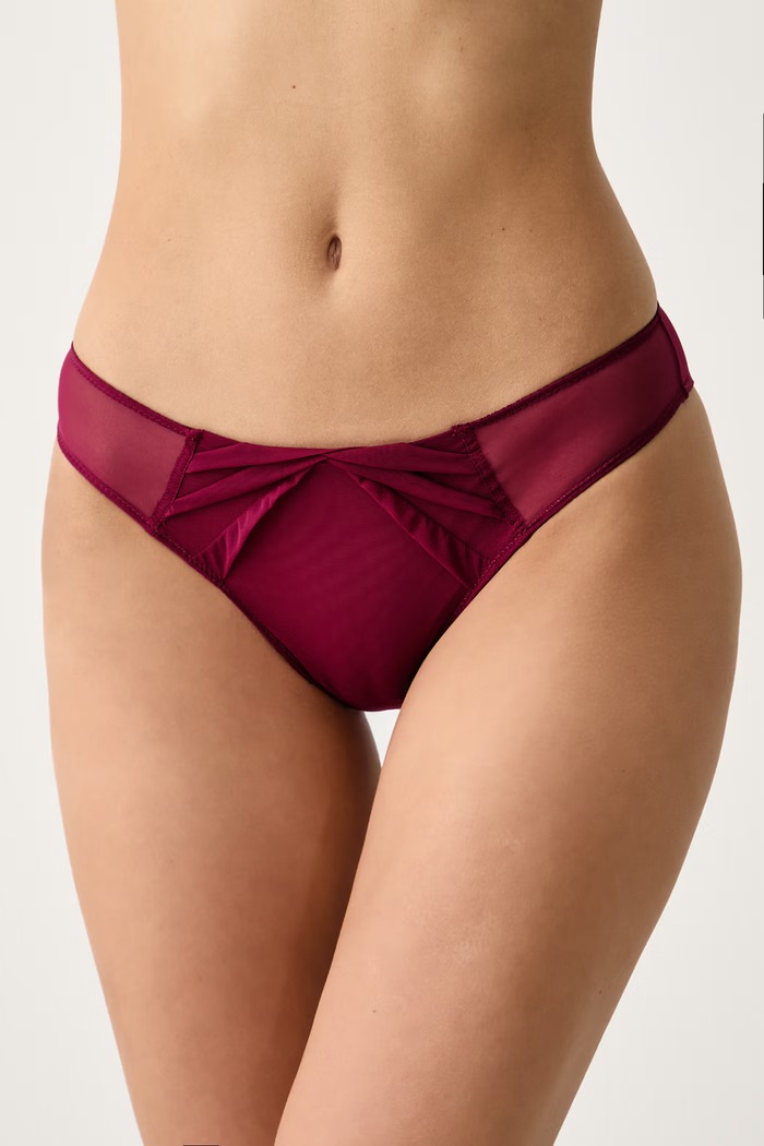Chantelle Figi damskie Scarlet bordowy C01XA0