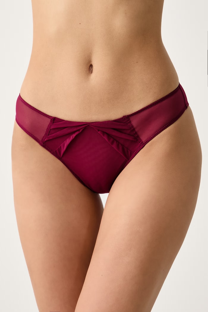 Chantelle Figi damskie Scarlet bordowy C01XA0