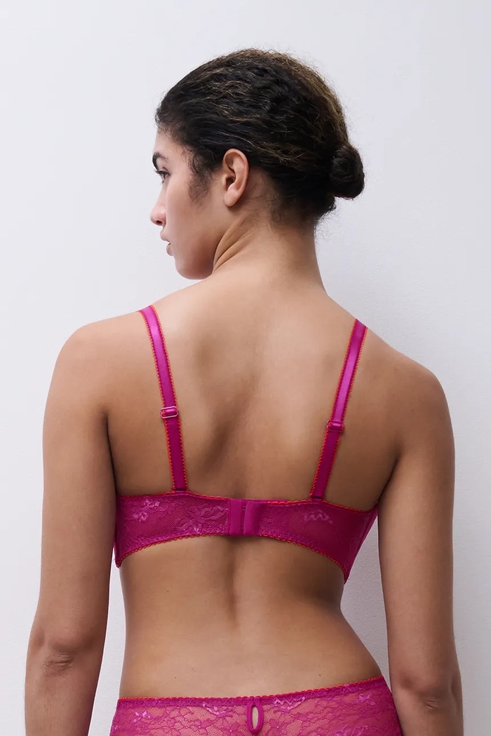 Chantelle biustonosz trójkątny Kiss C1AMQ9 różowy AW26