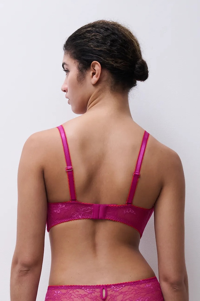 Chantelle biustonosz trójkątny Kiss C1AMQ9 różowy AW26