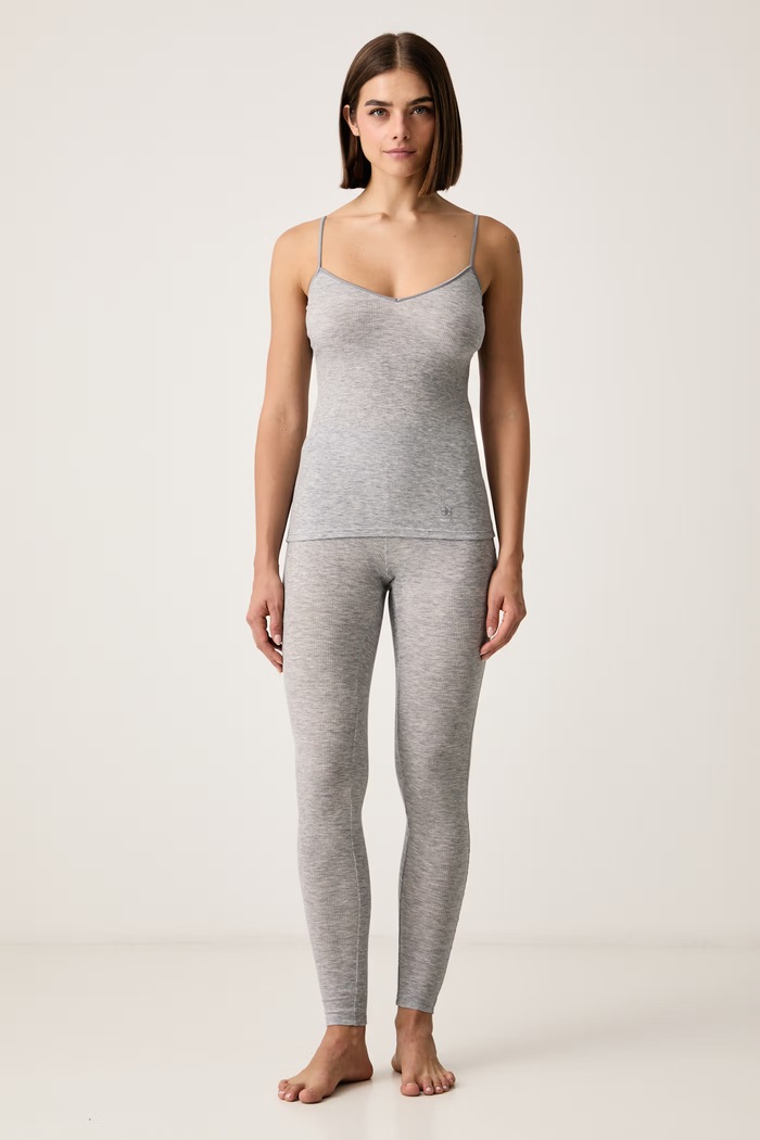 Chantelle Legginsy damskie wełniane Warm Radiance C1B8E3 szary AW26
