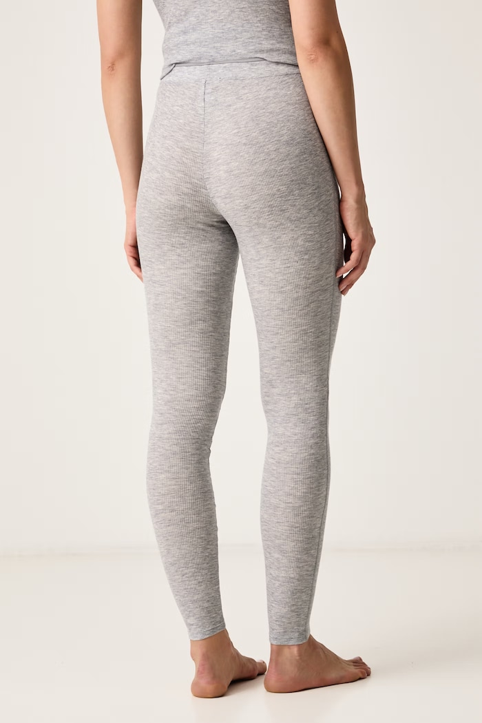 Odzież Chantelle Legginsy damskie wełniane Warm Radiance C1B8E3 szary