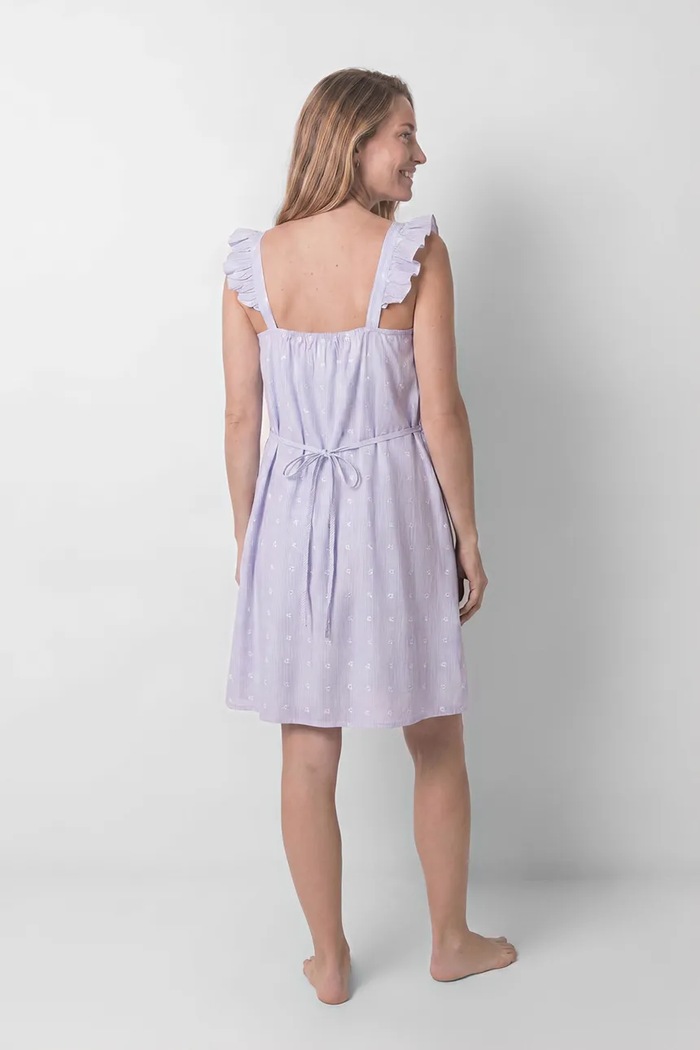 women'secret ночная рубашка для женщин из хлопка 3634153 голубой AW26