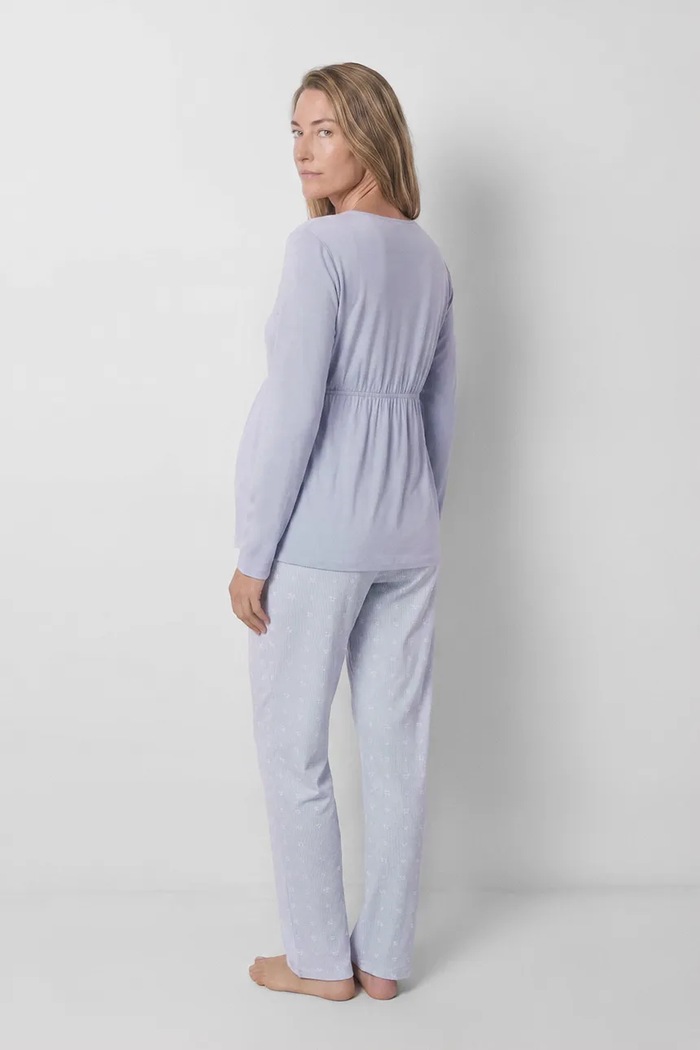 women'secret пижама из двух частей для женщин с вискозой 4464357 голубой AW26