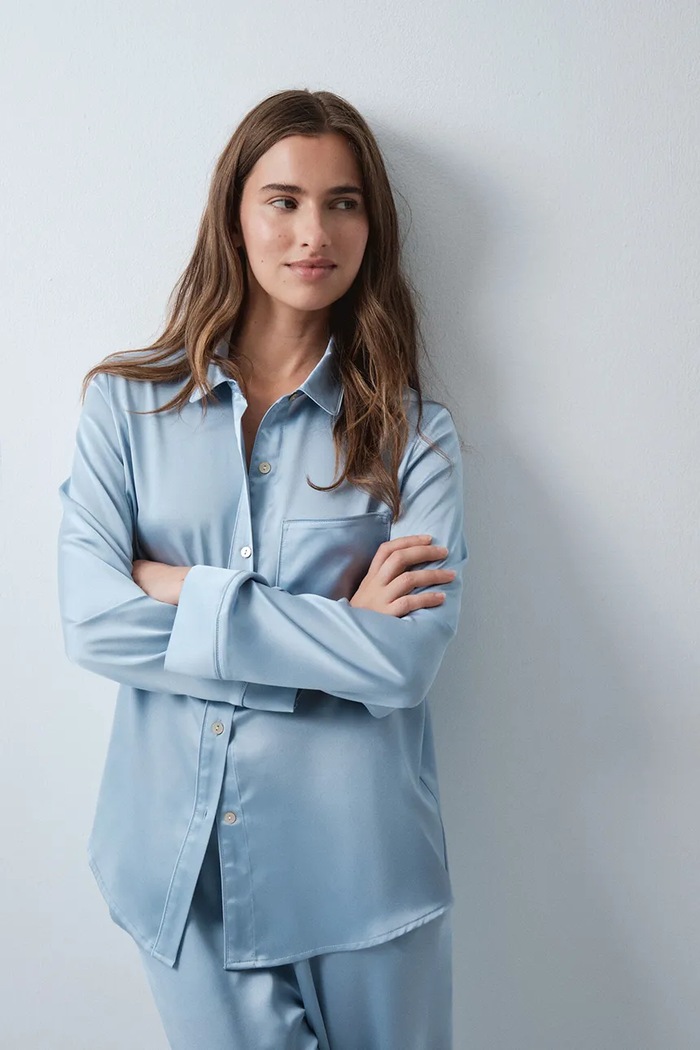 Odzież women'secret Piżama dwuczęściowa damska 2544852 niebieski