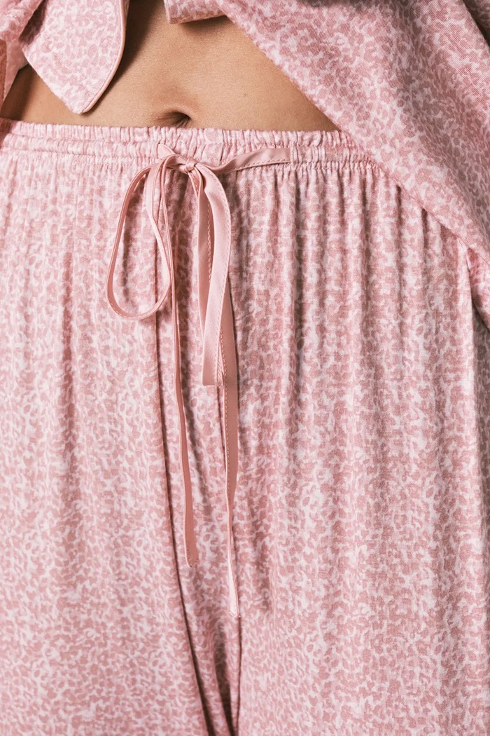 women'secret piżama damska z wiskozą 3794094 różowy