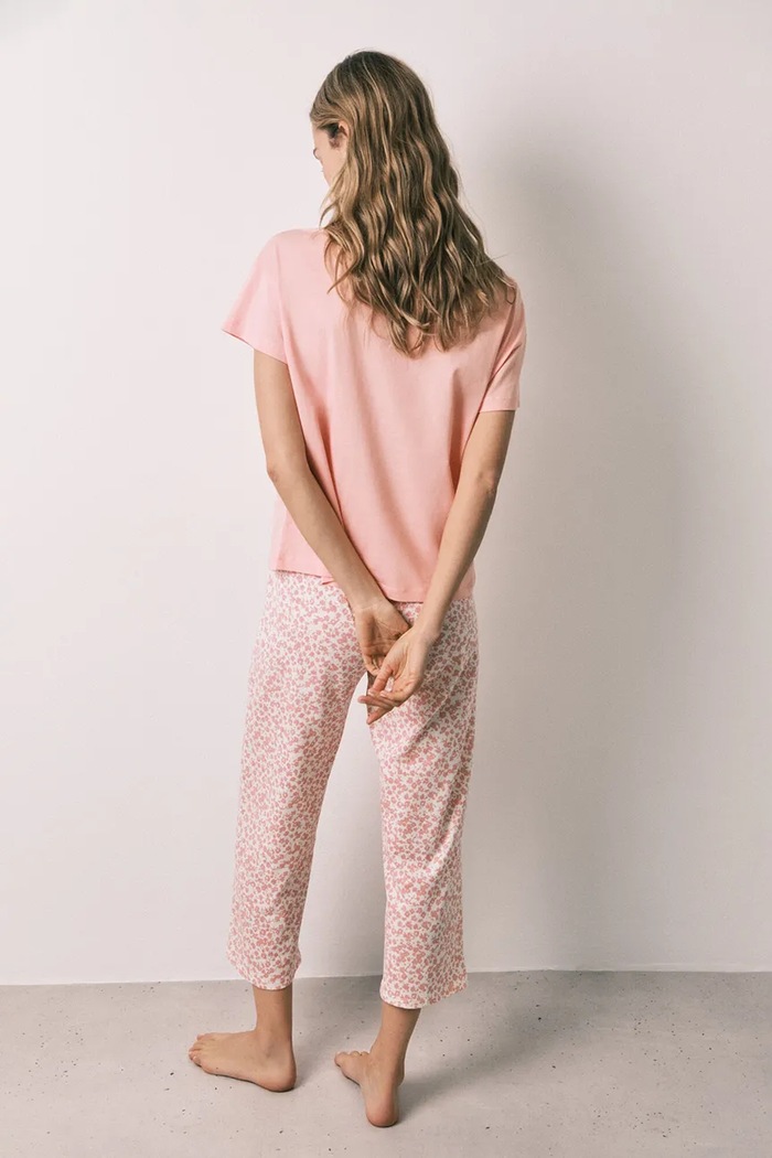 women'secret piżama damska bawełniana 3594732 różowy AW26