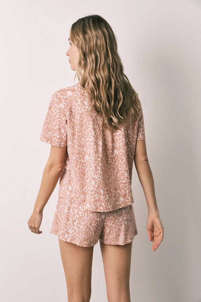 women'secret dvoudílné pyžamo dámské bavlněné 3594729 růžová AW26