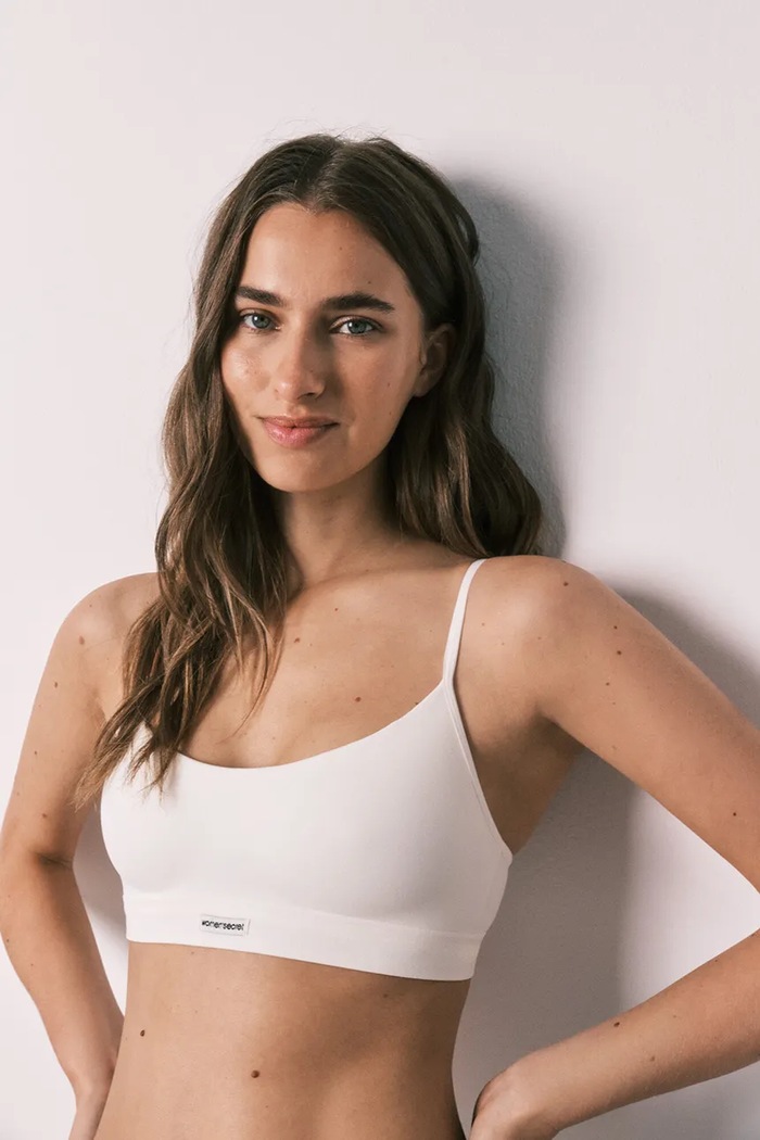 Odzież women'secret Top bieliźniany 5104043 biały