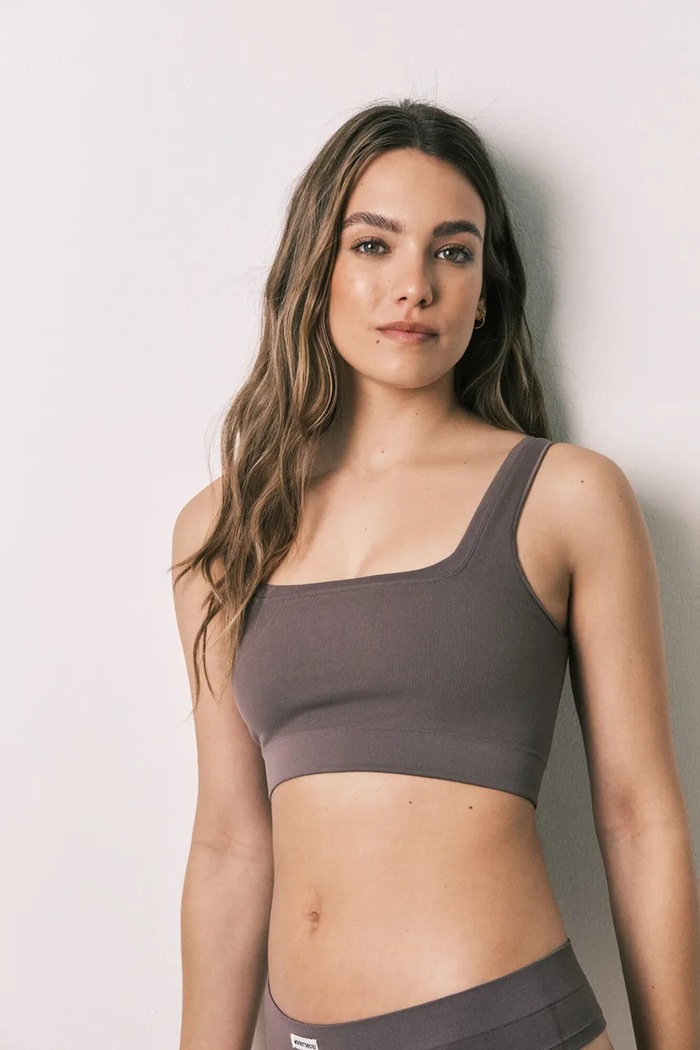 Odzież women'secret Top bieliźniany 5104040 fioletowy