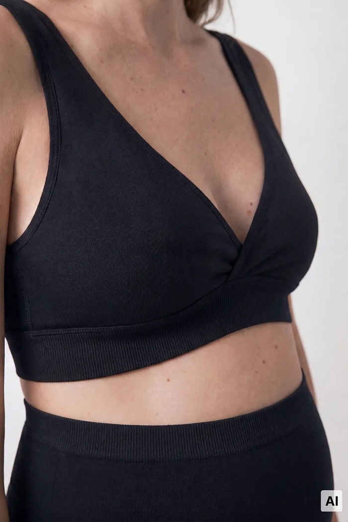 Odzież women'secret Biustonosz do karmienia 4654623 czarny