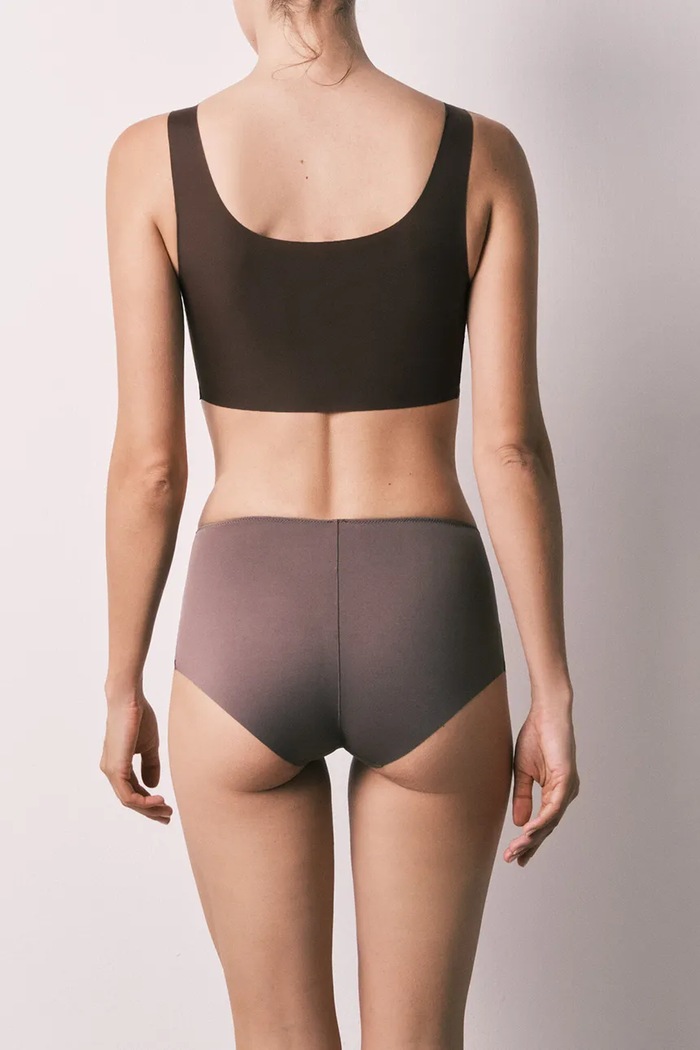women'secret figi damskie 4214194 brązowy AW26