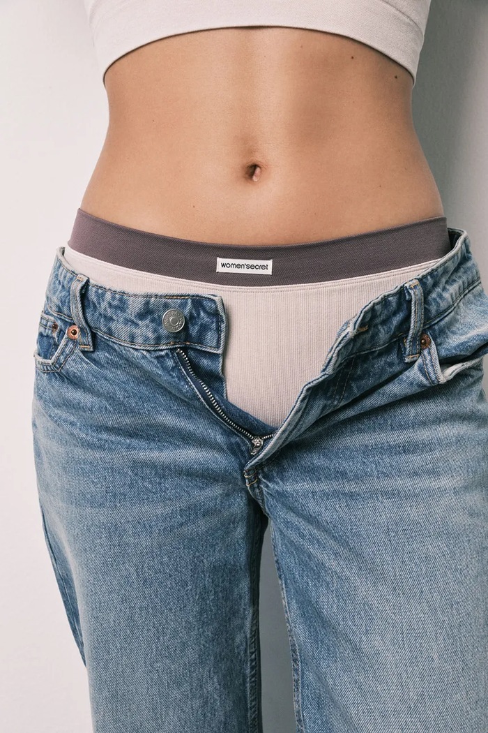 Bokserki bezszwowe damskie women'secret 5124047 beżowy
