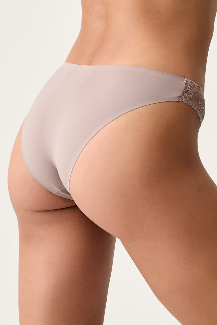 Odzież women'secret Figi damskie 8324060 brązowy