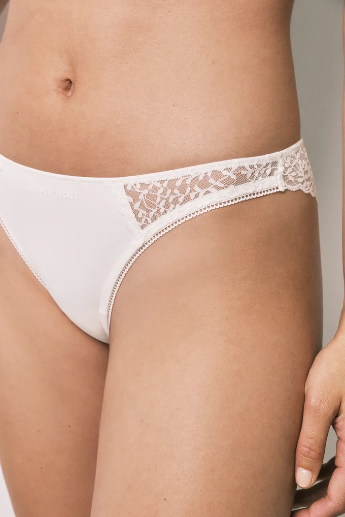 women'secret figi damskie biały 4214208