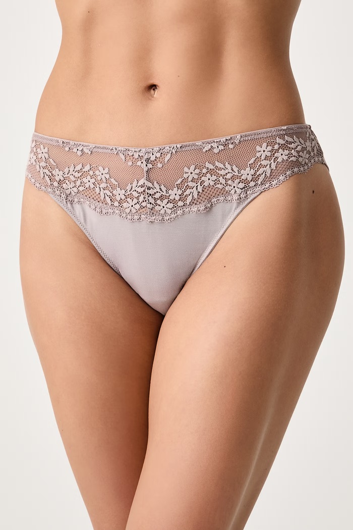 women'secret Figi damskie z modalem beżowy 8324071