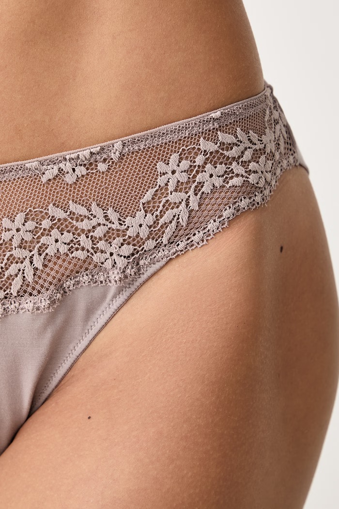 Odzież women'secret Figi damskie z modalem 8324071 beżowy