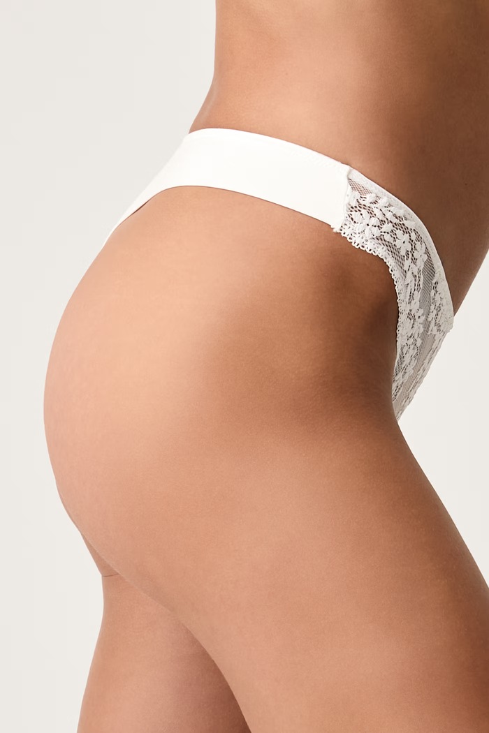 Odzież women'secret Stringi damskie z modalem 8324069 beżowy