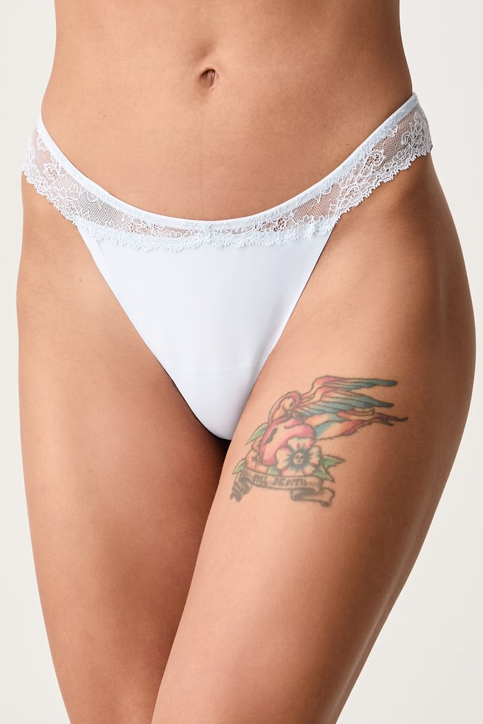 women'secret Stringi damskie niebieski 8324055