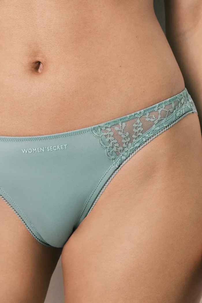 women'secret figi damskie turkusowy 4214206