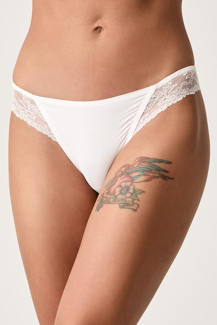 women'secret Figi damskie beżowy 8324063