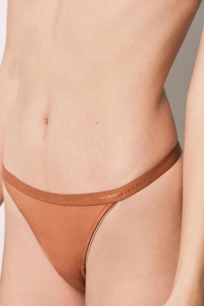 women'secret stringi damskie pomarańczowy 4214197