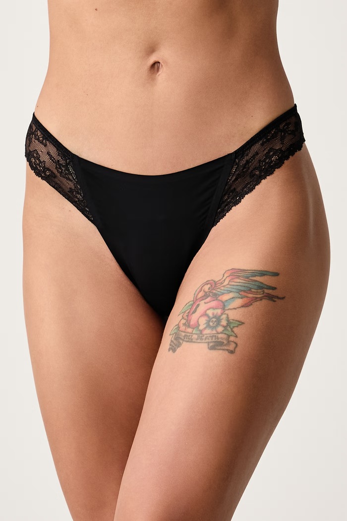 women'secret Figi damskie czarny 8324061