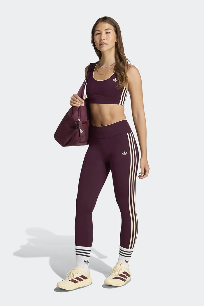 Odzież adidas Performance biustonosz sportowy Originals Sport KU4358 fioletowy