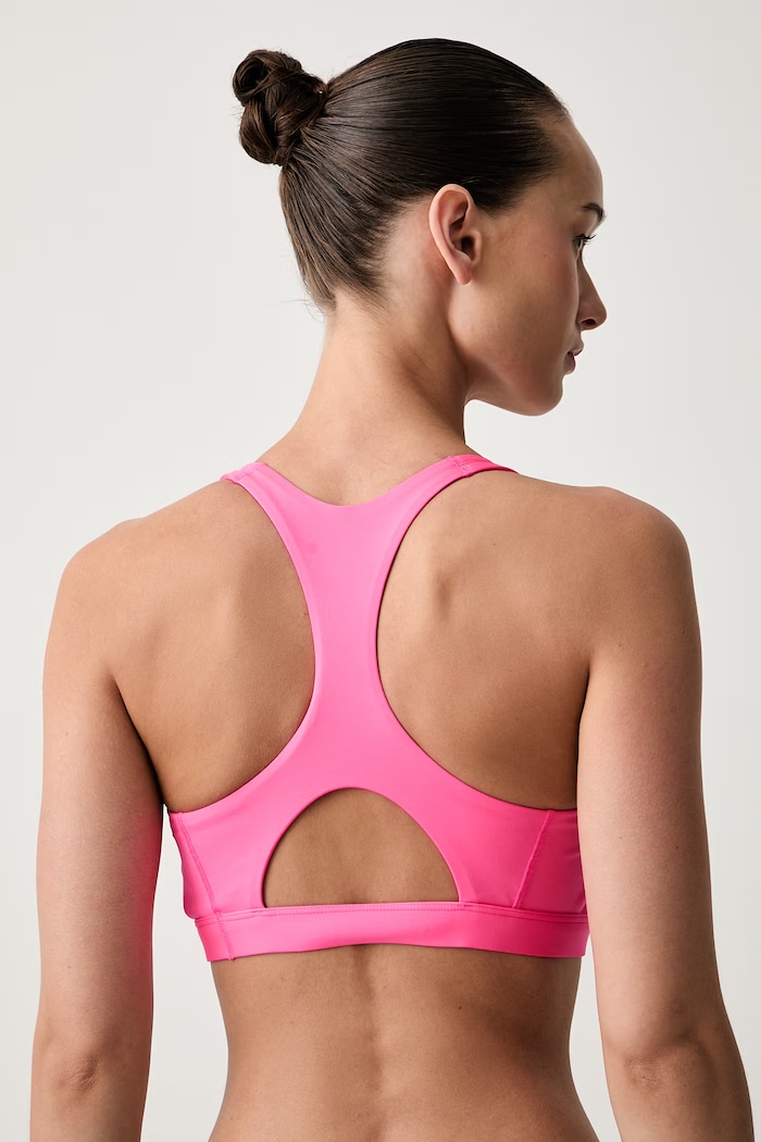 Одяг adidas Performance спортивний бюстгальтер Optime Essentials KD0128 рожевий