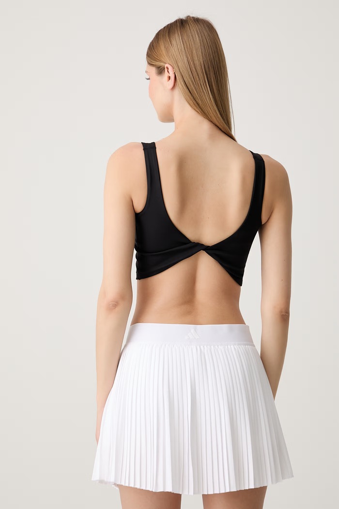 Oblečenie adidas Performance športová podprsenka Optime JZ6030 čierna