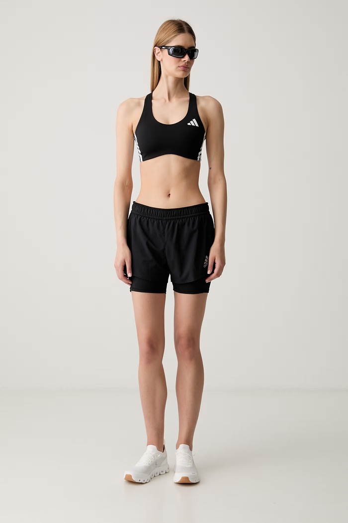 adidas Performance športová podprsenka ADIZERO JD9214 čierna AW26
