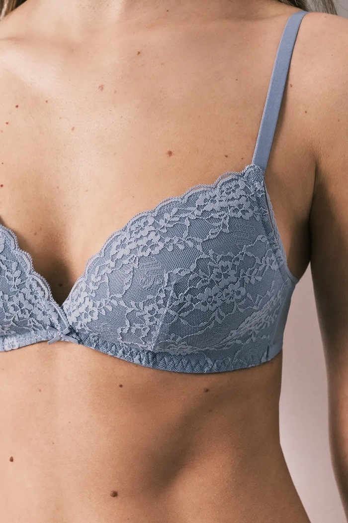 women'secret sutien din dantelă 4023392.4023395 albastru