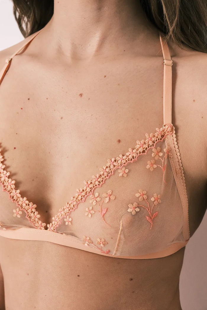 women'secret háromszöges melltartó narancssárga 4023379