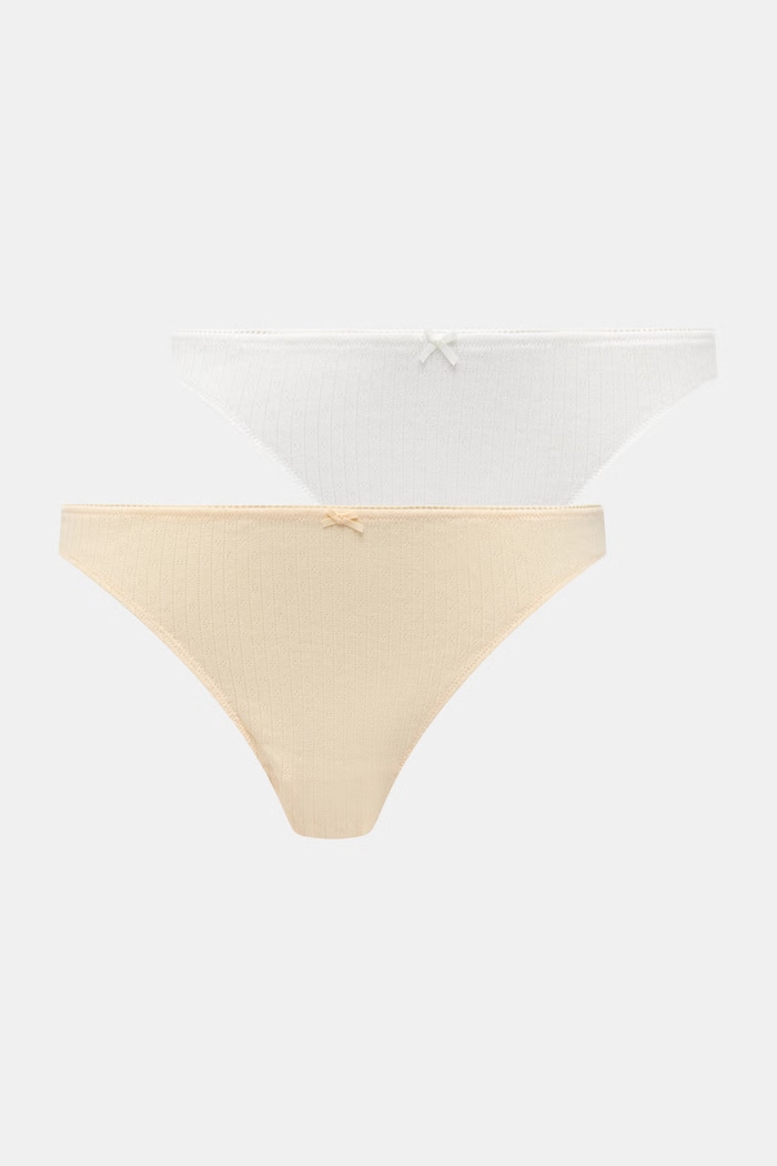 women'secret бикини дамски 2 броя бежов 4633574
