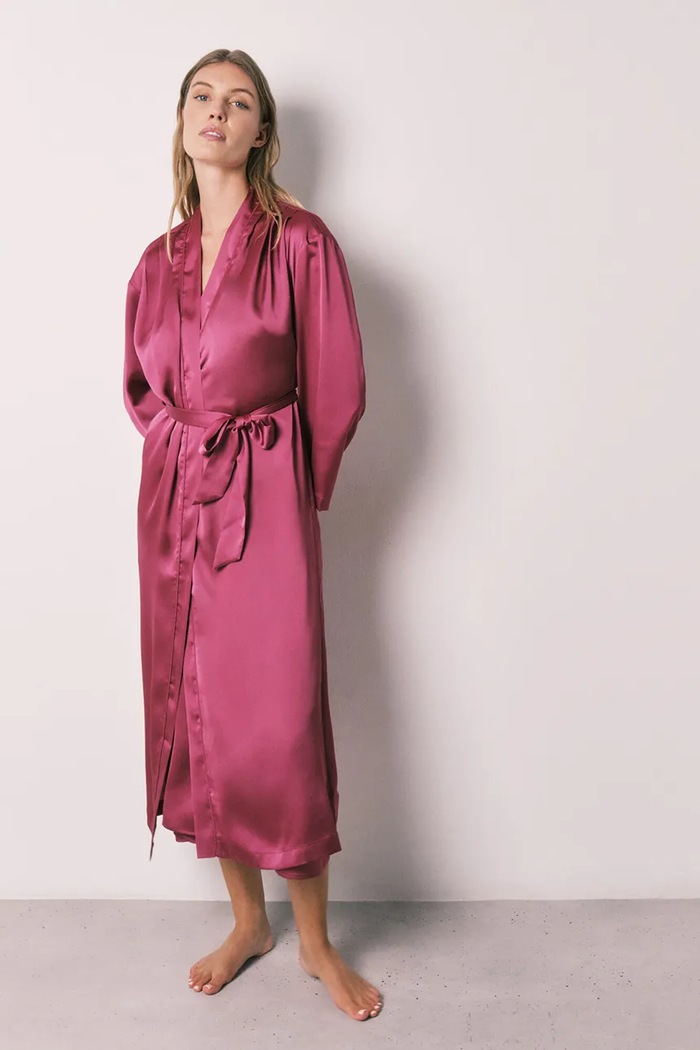 women'secret szlafrok damski 2533691 różowy AW26