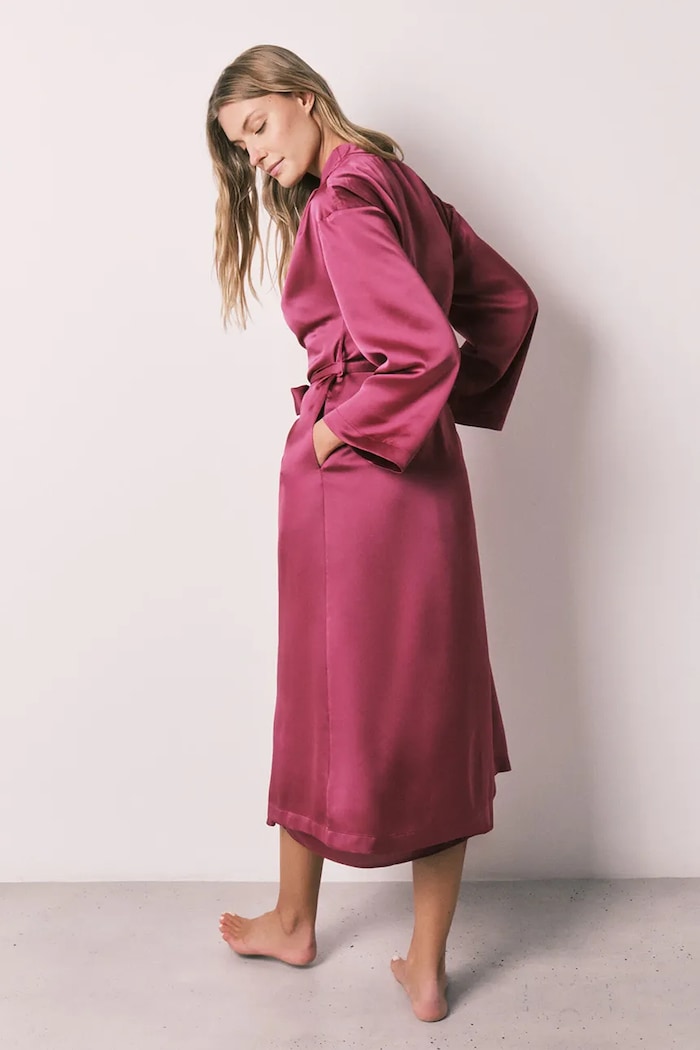 Odzież women'secret szlafrok damski 2533691 różowy
