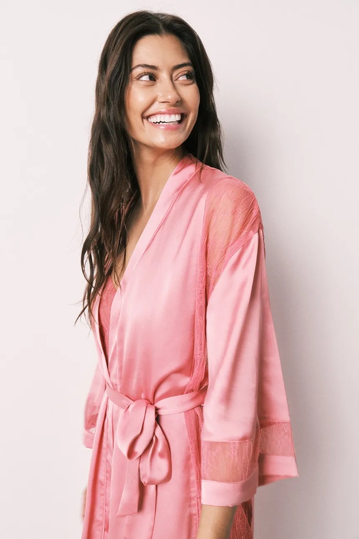 women'secret halat de baie pentru femei roz 2533690