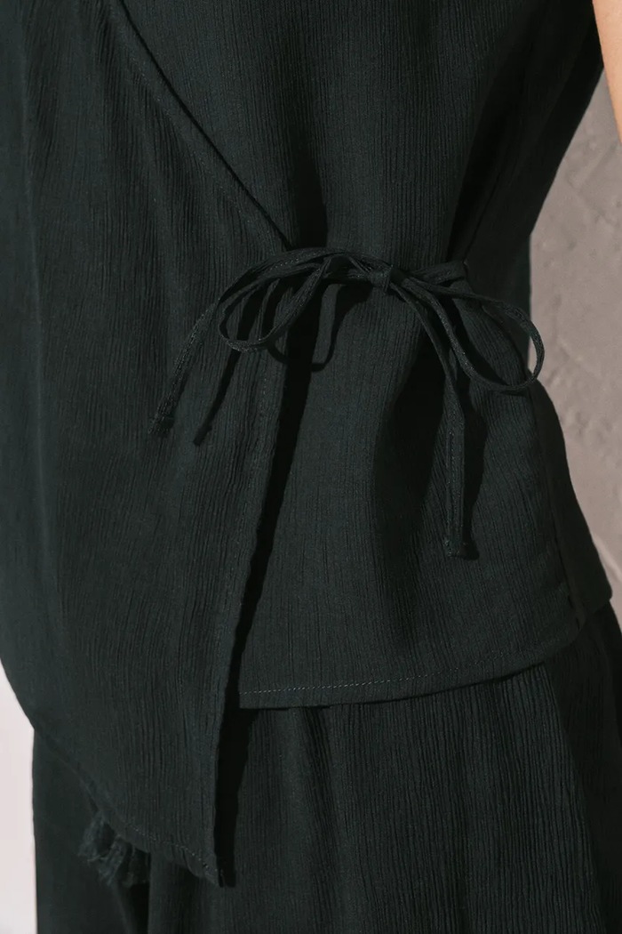 women'secret komplet damski z wiskozą 4853726 czarny