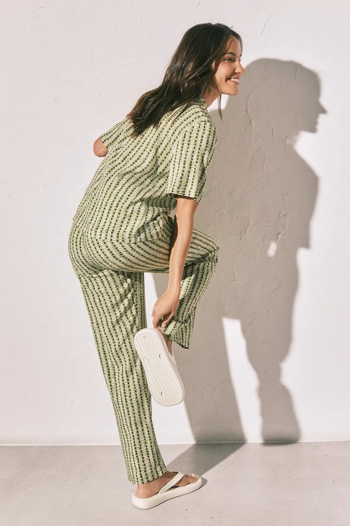 women'secret pijama pentru femei din vâscoză 3793073 verde AW26