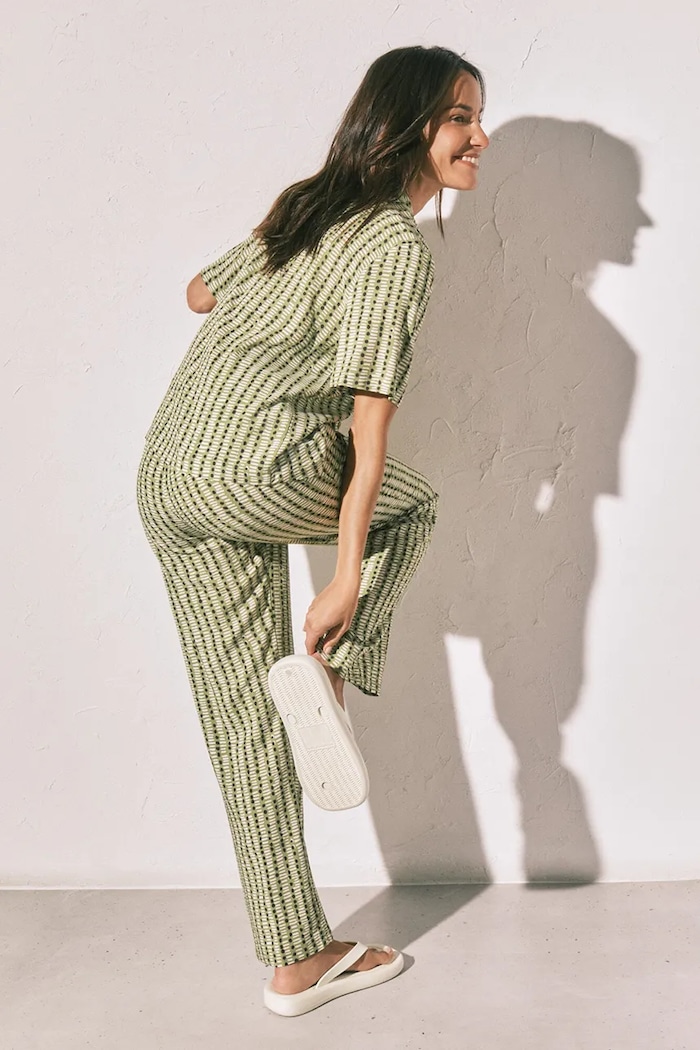 women'secret pijama pentru femei din vâscoză 3793073 verde AW26