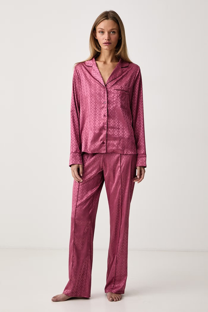 Guess Пижама дамска LILIBET розов O6BX03.W3501