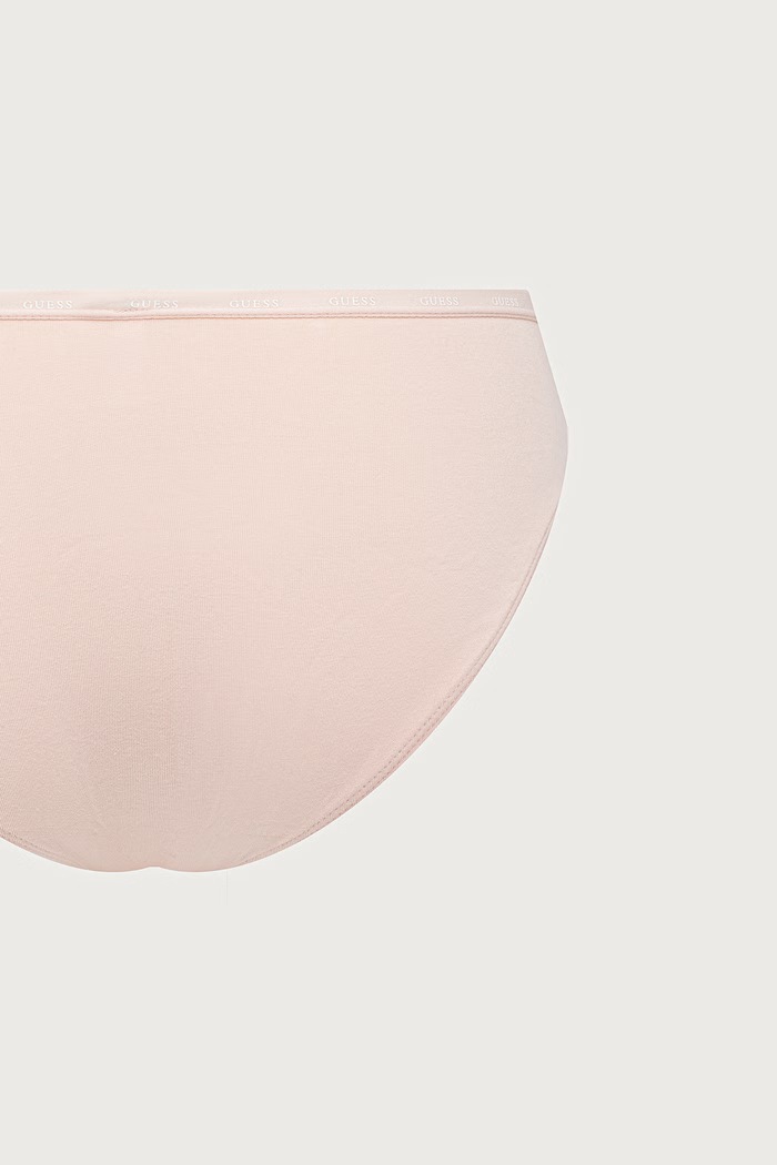 Figi damskie bawełniane z elastanem ARIA 3-pack Guess różowy O6BG03.K5996
