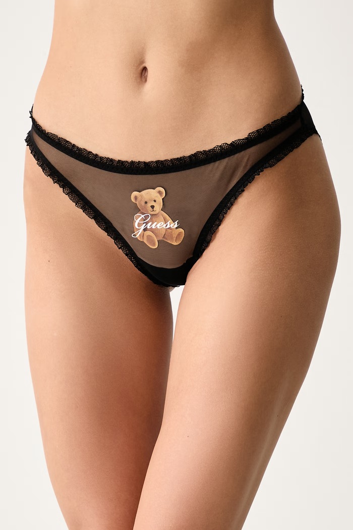 Guess Figi damskie ARIA czarny O6BE24.K5966