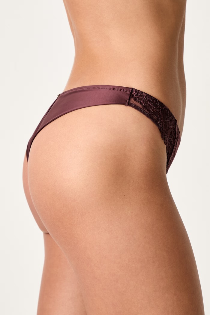 Odzież Guess Figi damskie JENNIFER O6BE11.K4922 bordowy