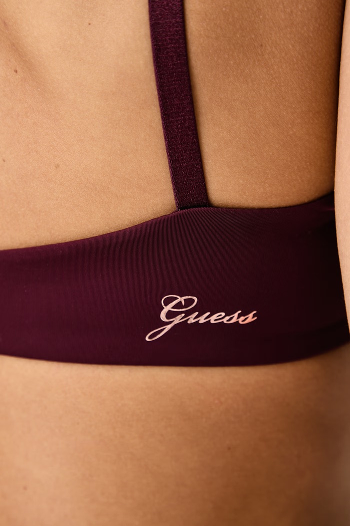 Biustonosz trójkątny SELENA Guess O6BC23.K5070 bordowy