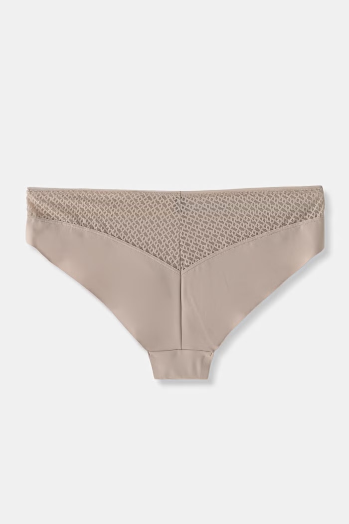 BOSS chiloți full brief pentru femei BRIEF_B LACE 50566492 bej AW26