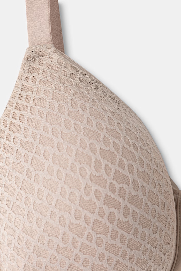 Oblečenie BOSS športová podprsenka PADDED DEMI_B LACE 50566482 béžová