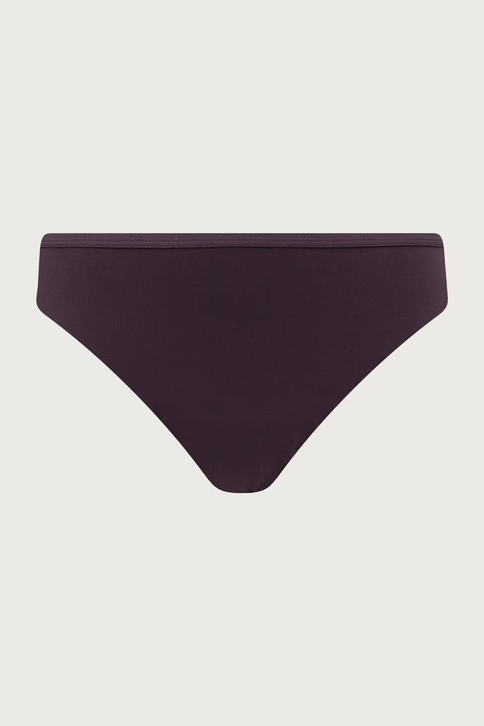 BOSS Figi damskie 3P MICRO THONG 3-pack 50566476 czarny AW26
