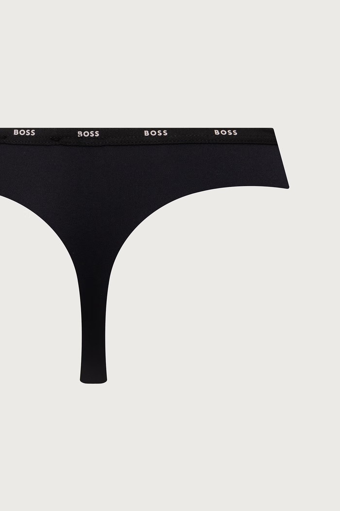 BOSS Figi damskie 3P MICRO THONG 3-pack 50566476